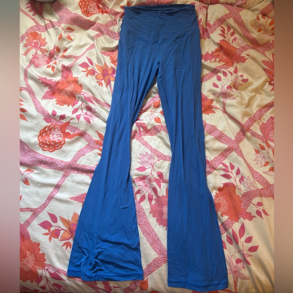Aerie Blue Flared Leggings
